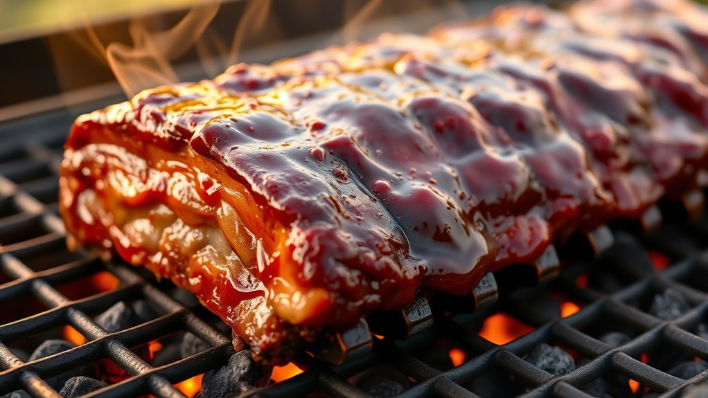 apply sauce caramelize rest