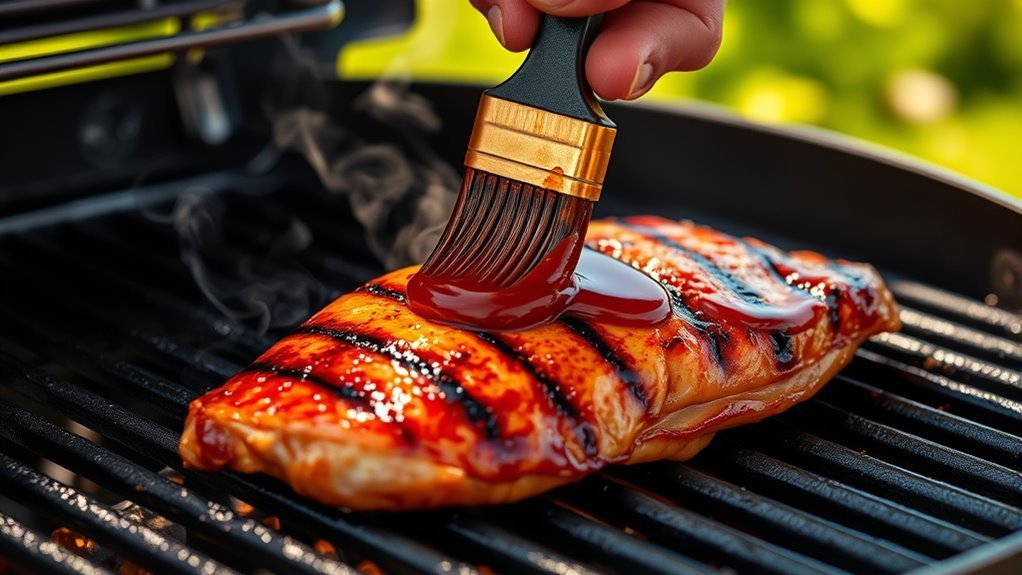 apply sauce late properly