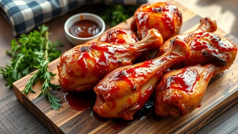 bake juicy chicken legs