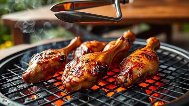 bbq chicken drumsticks timing