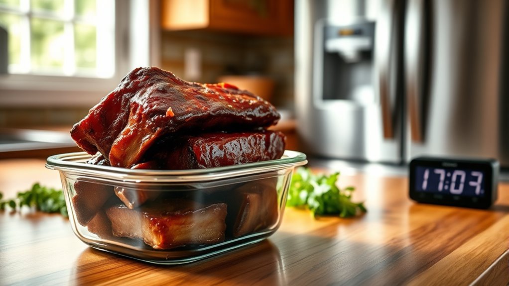 bbq safe fridge storage