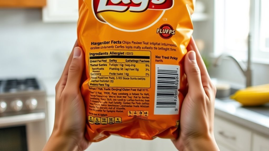 check ingredients for gluten