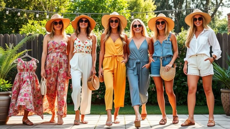 chic bbq party outfits