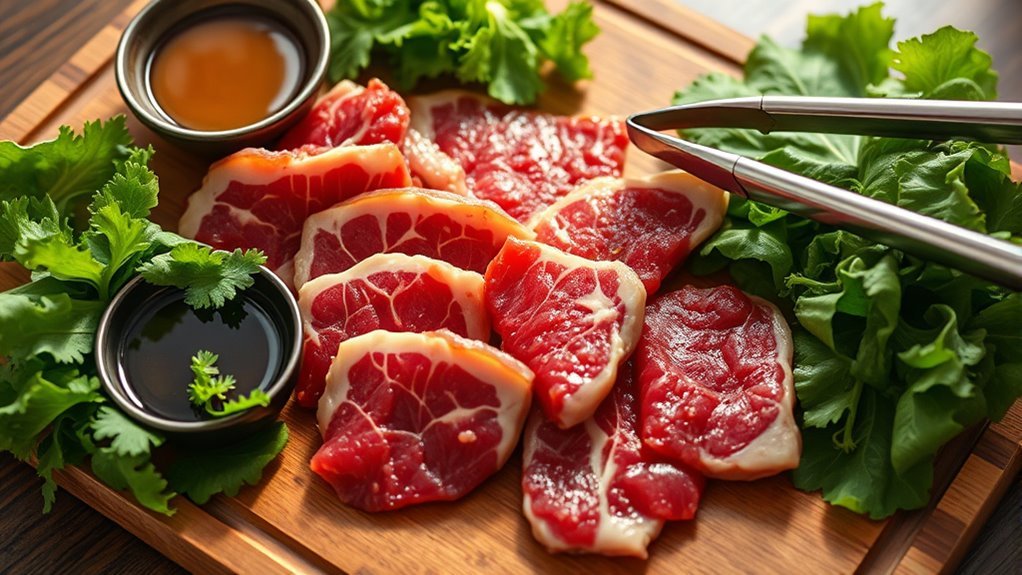 choose high quality marbled meats