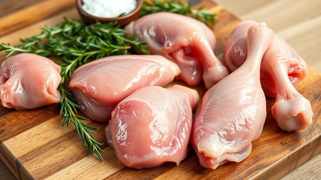 choose juicy bone in chicken