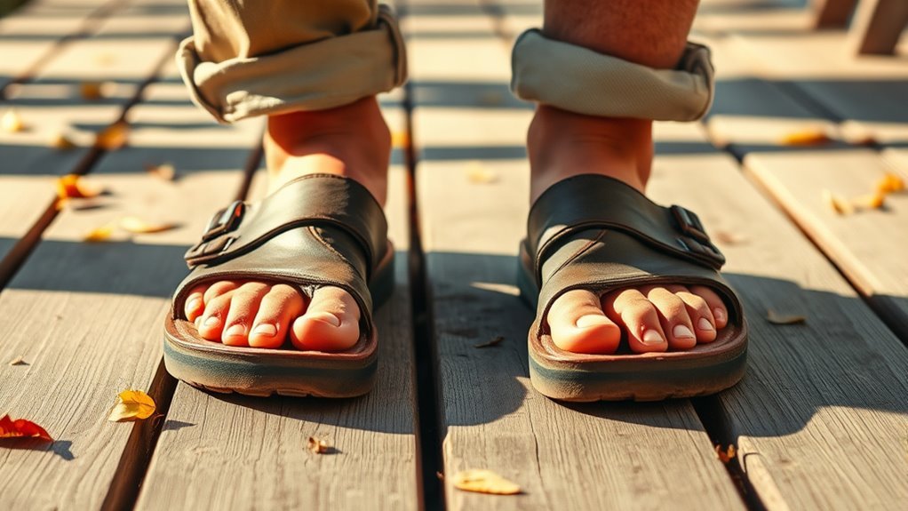 choose practical bbq footwear
