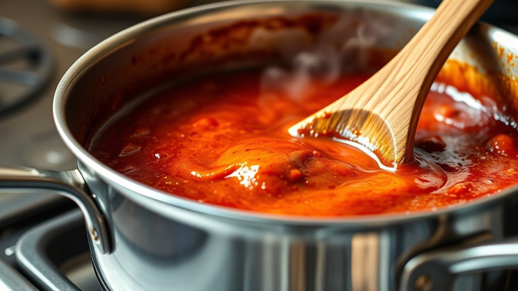 combine ingredients and simmer