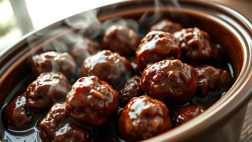 cook time meatballs adjust