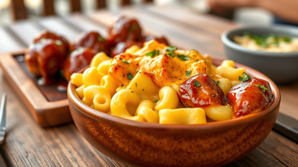 creamy cheesy comfort food