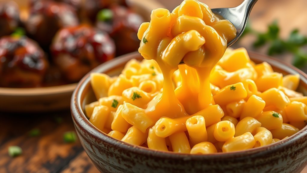 creamy cheesy comfort pairing
