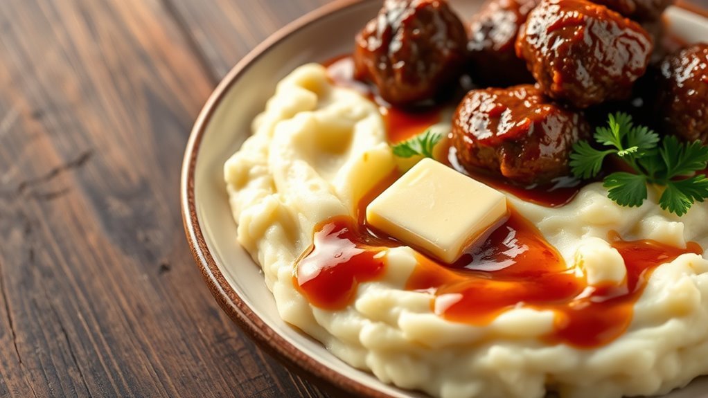 creamy garlic mashed potatoes