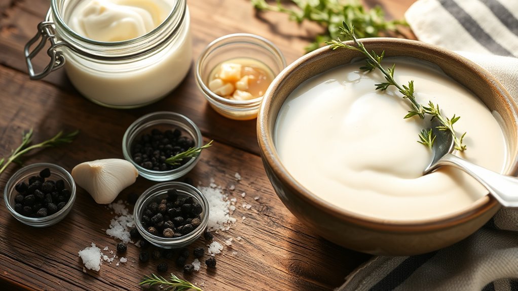 creamy tangy savory blend