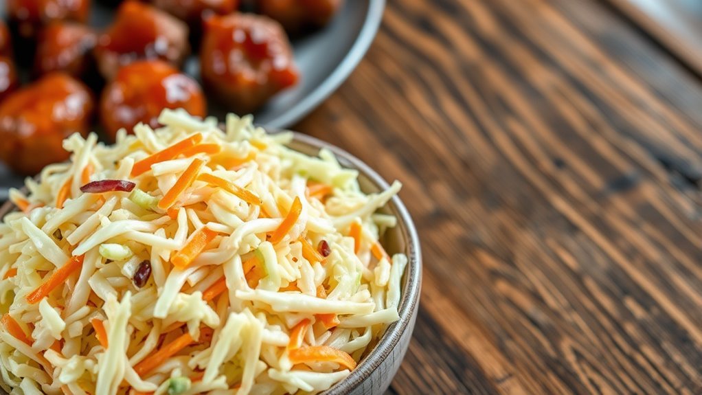 crisp tangy cabbage slaw