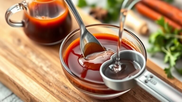 dilute sauce with liquid
