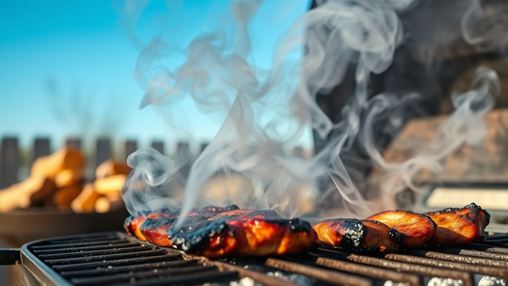 dirty smoke from incomplete combustion