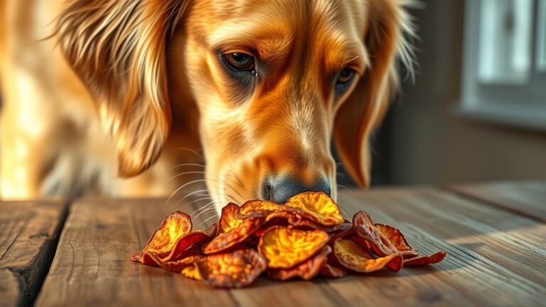 dog safety with bbq chips