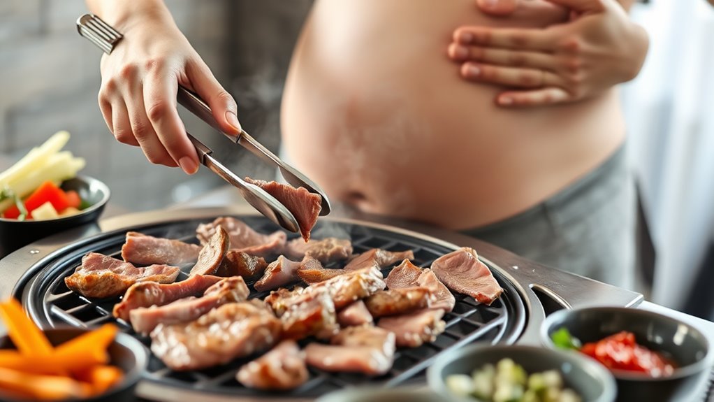 eat pregnancy safe korean bbq