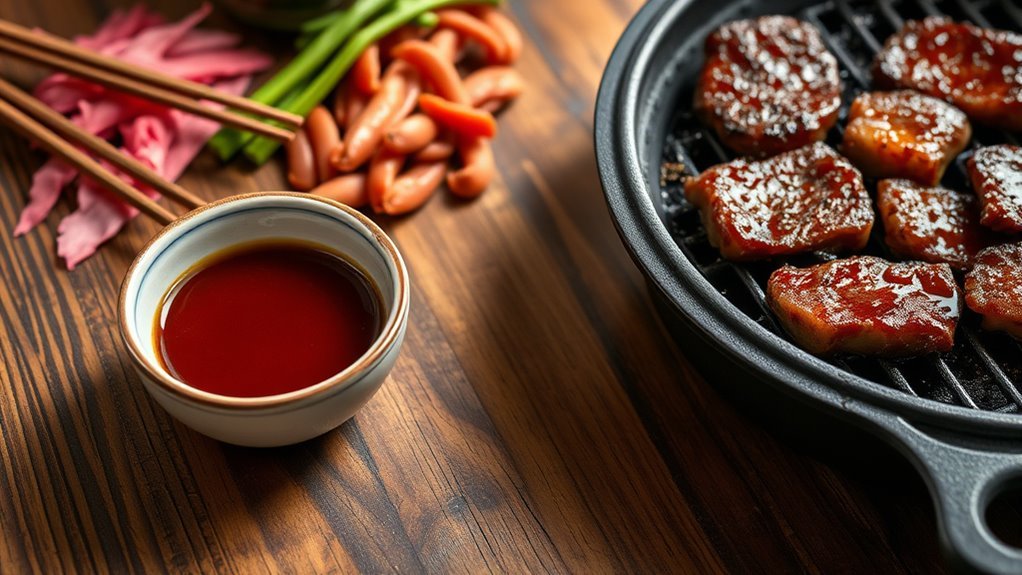 enhance glaze marinate drizzle