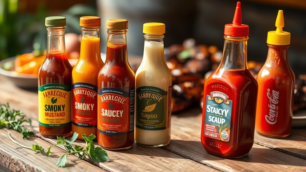 essential bbq condiment assortment