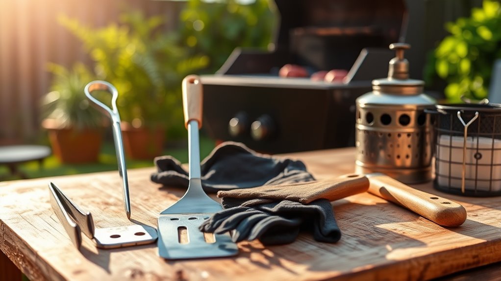 essential grilling safety tools