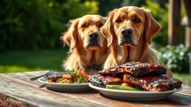 feasibility of dogs eating bbq