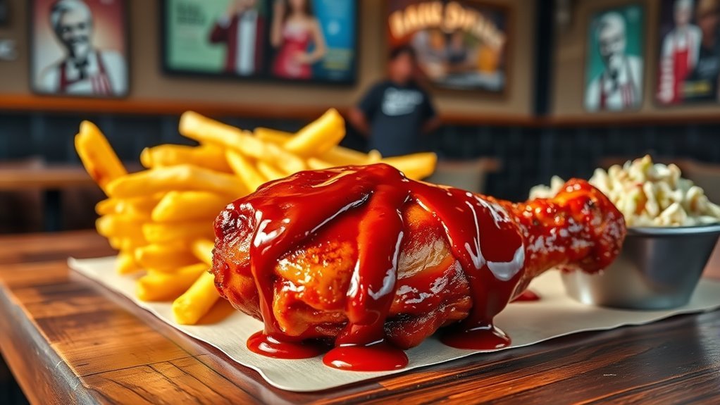 finding limited time bbq chicken