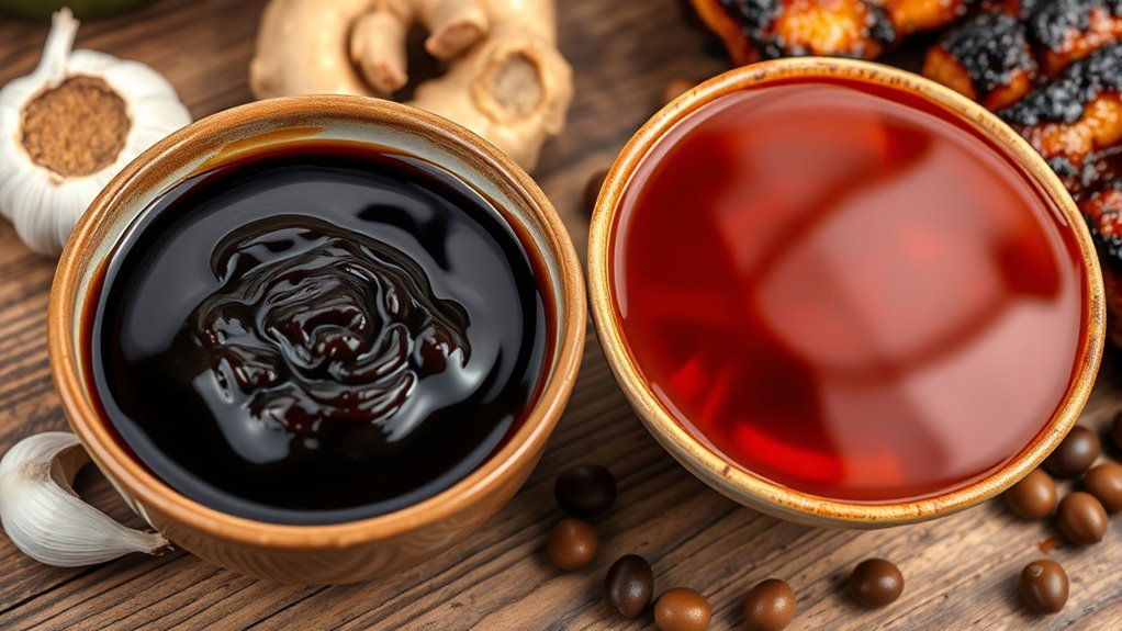 flavor texture consistency differences