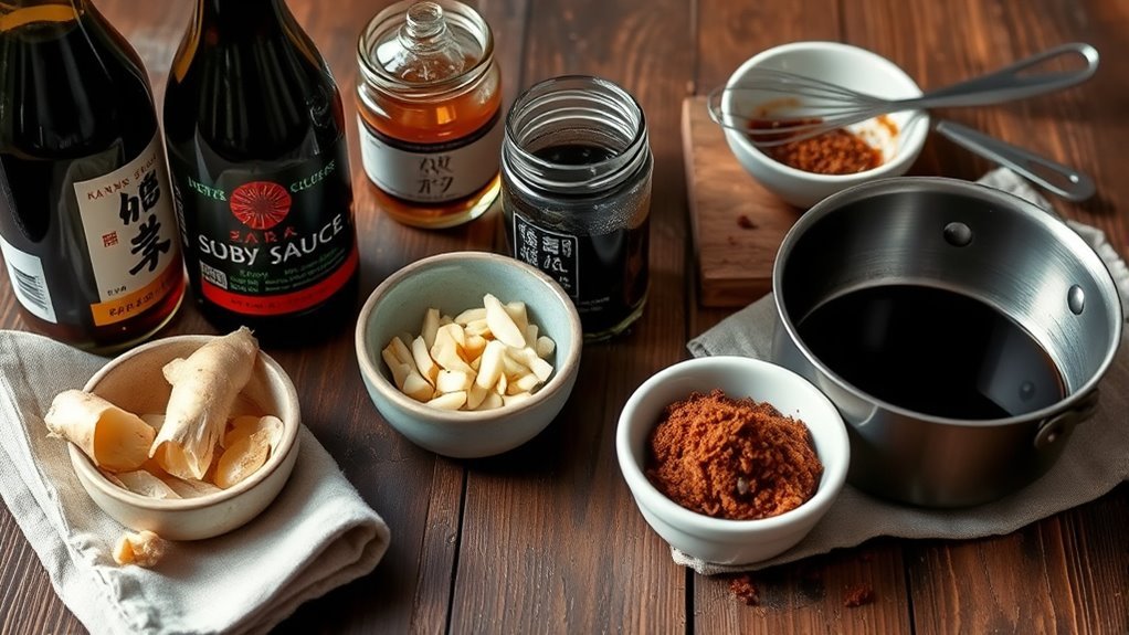 gather ingredients and equipment