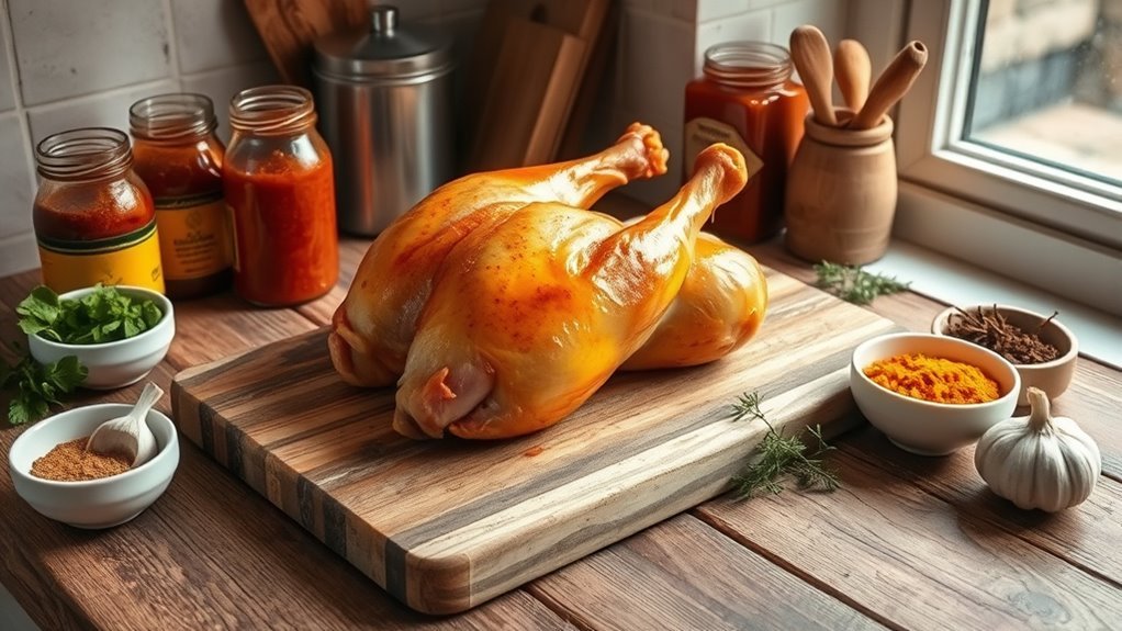 gather ingredients and prep