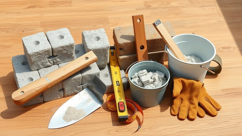 gather tools and materials