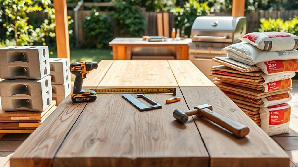 gather tools materials plan ahead