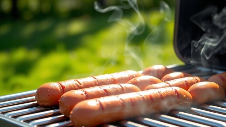 grill hot dogs appropriately