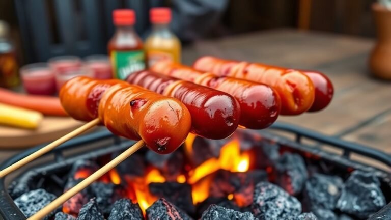 grill hot dogs easily