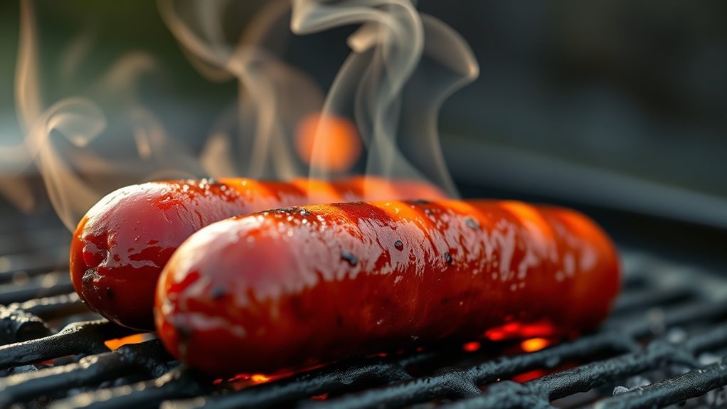grill hot dogs evenly