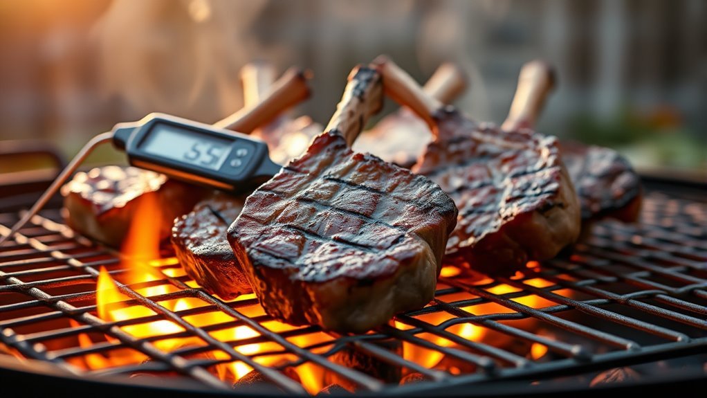 grill lamb to perfect temperature