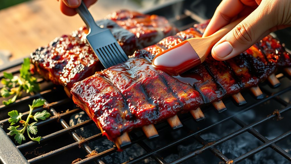 grill sauce serve confidently