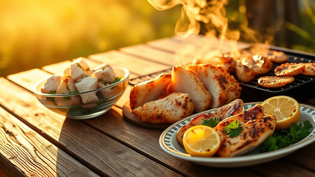 grill season serve turkey