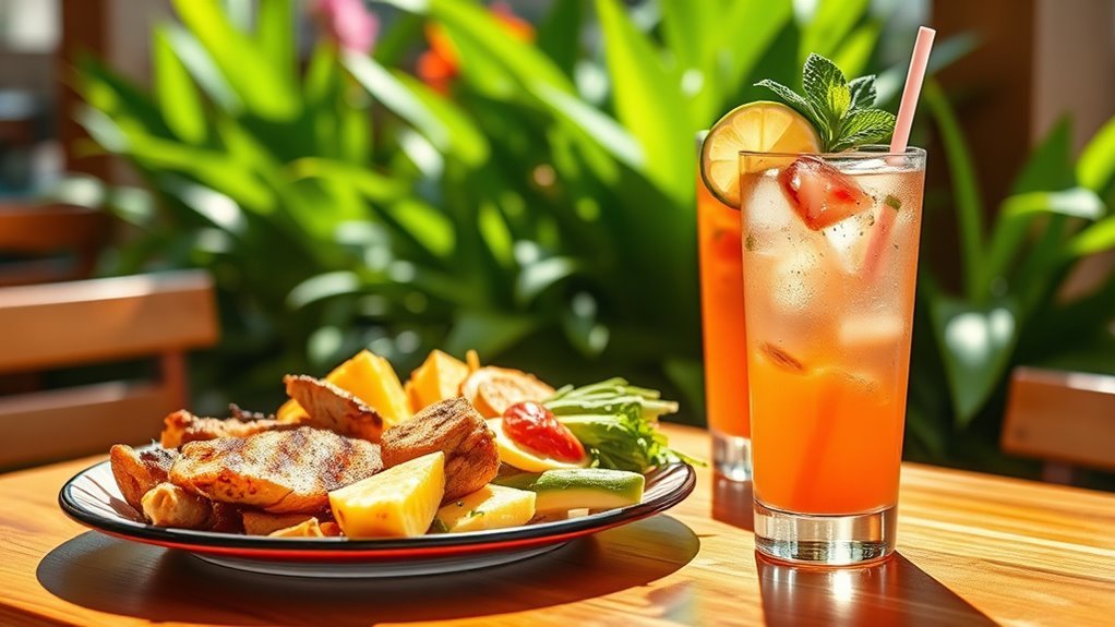 healthy beverage pairing options