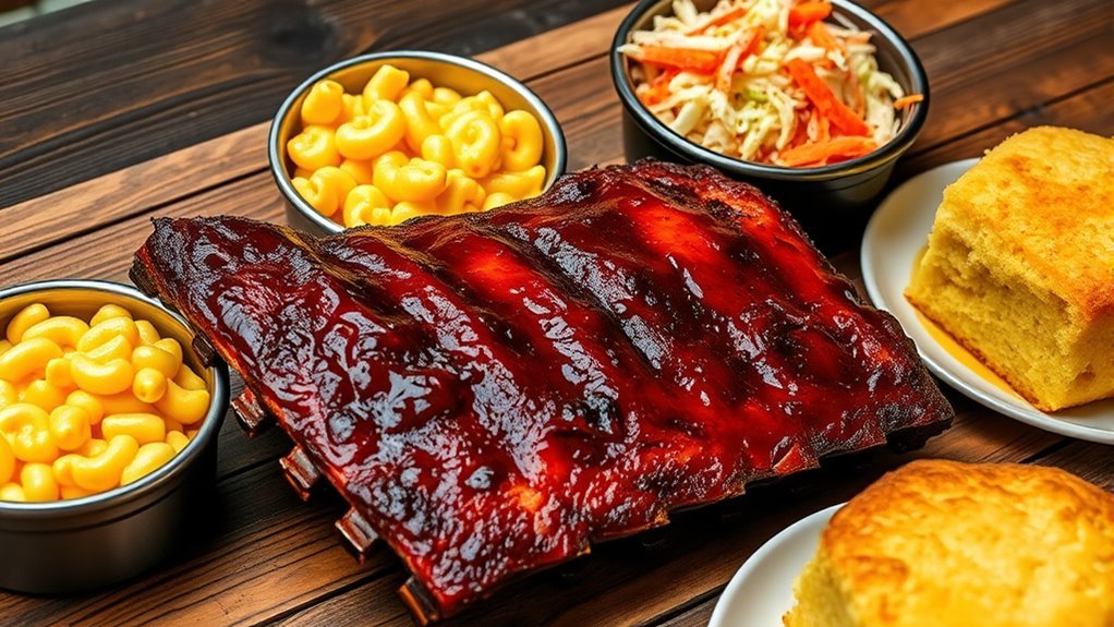 ideal bbq rib sides