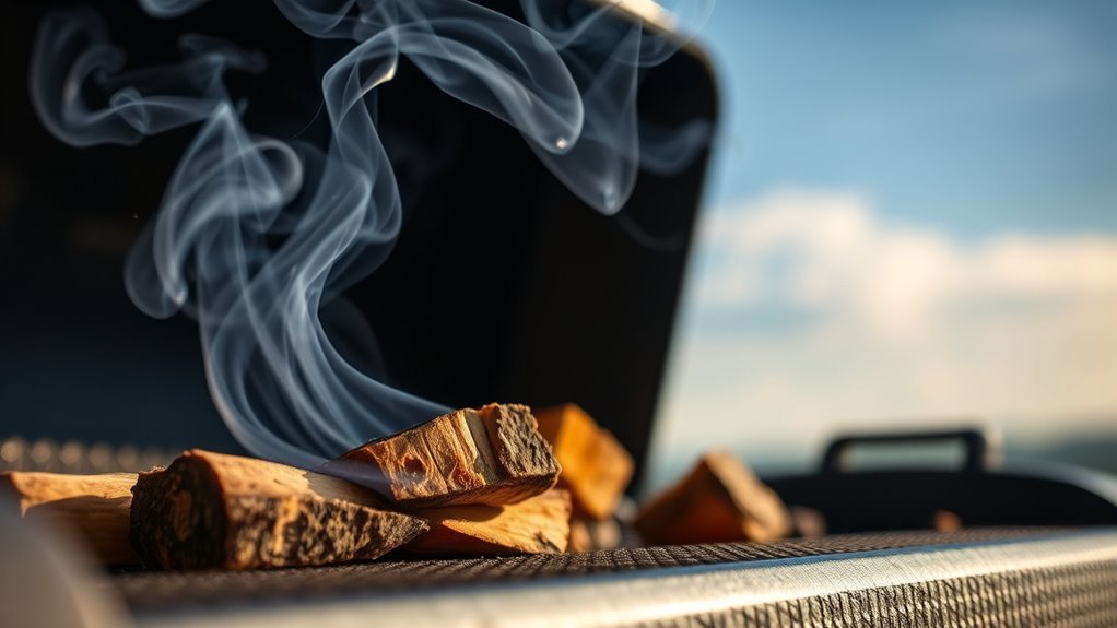 manage fire with seasoned wood