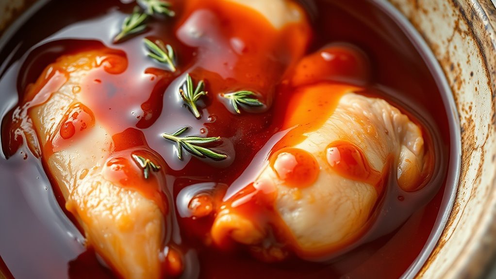 marinate mix refrigerate baste