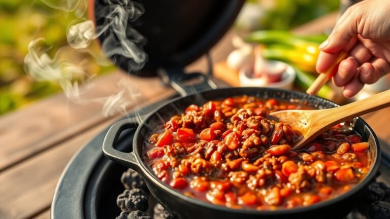 master grilling spicy chili