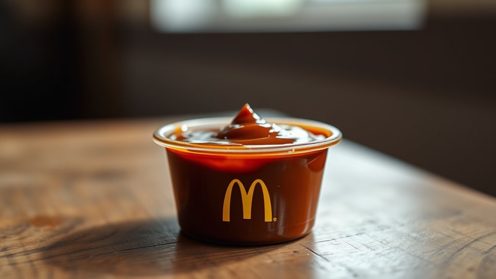 mcdonald s bbq sauce calories