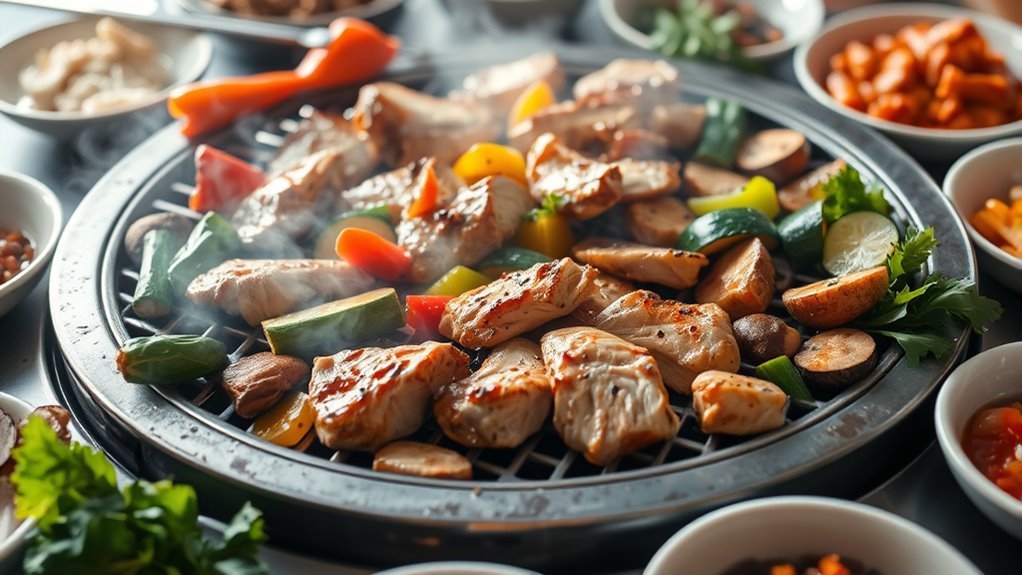 mindful korean barbecue dining
