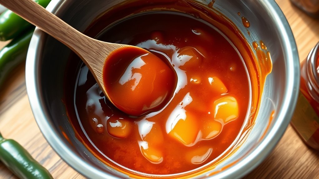 mix bbq and jelly