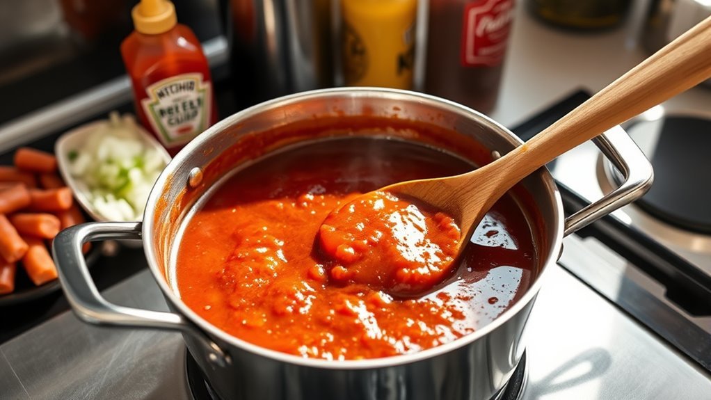 mix sauce add spice