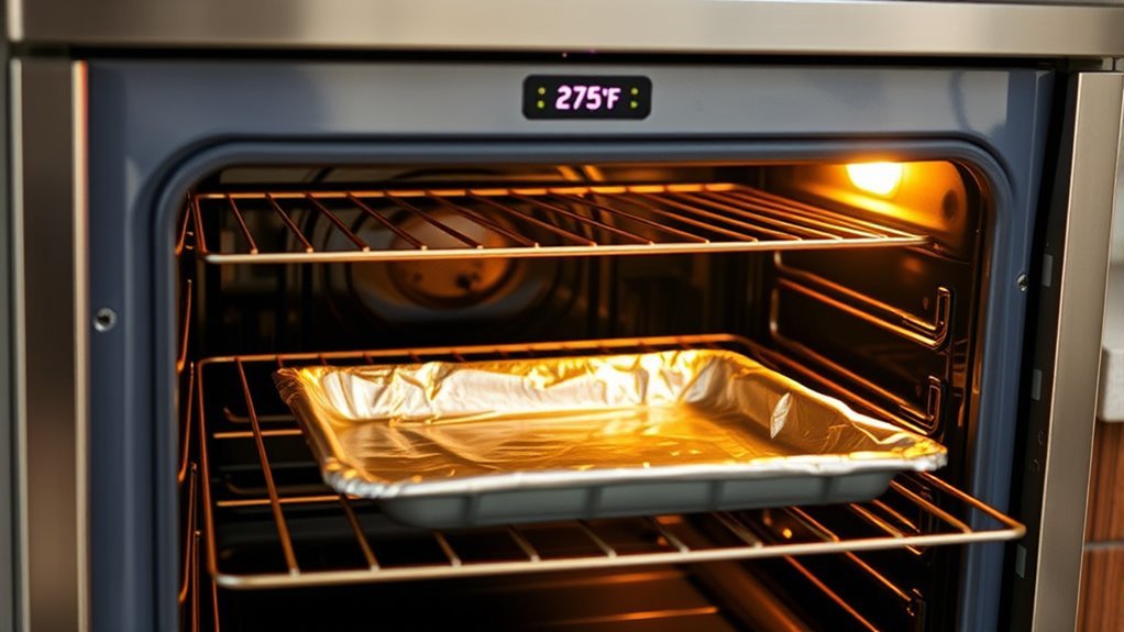 preheat oven for even heating