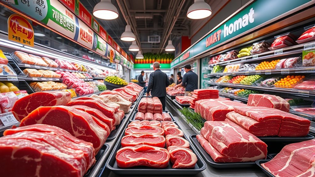 premium korean bbq ingredients