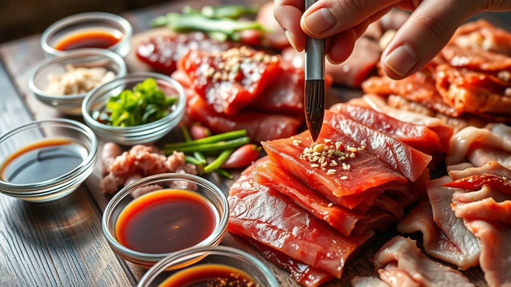 proper marination enhances flavor
