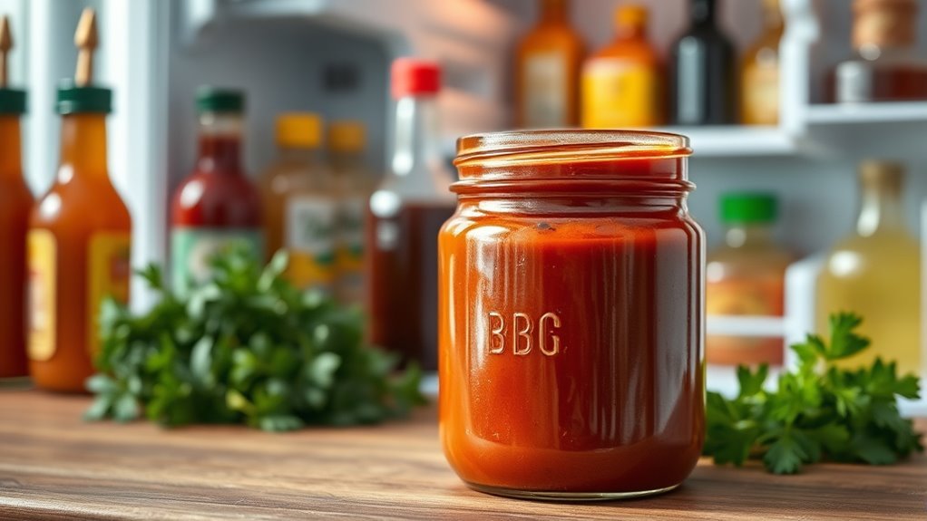 properly store bbq sauce